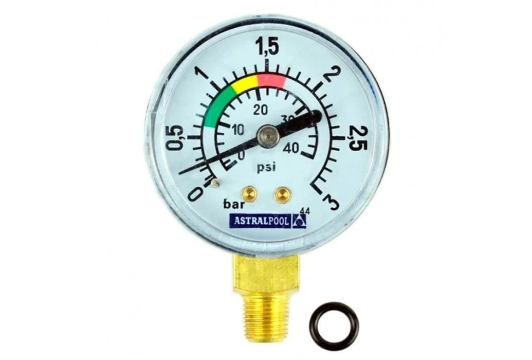 AstralPool Cantabric Top Mount Manometer 0-3 Bar