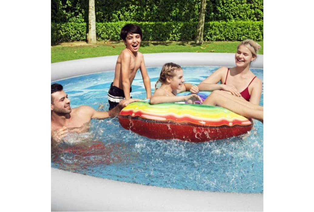 Bestway Fast Set Rotan Zwembad | Ø 396 X 84 Cm - Afbeelding 4