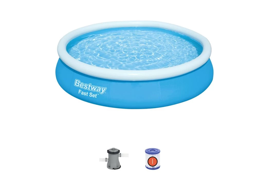 Bestway Fast Set Zwembad | Ø 366 X 76 Cm - Afbeelding 2