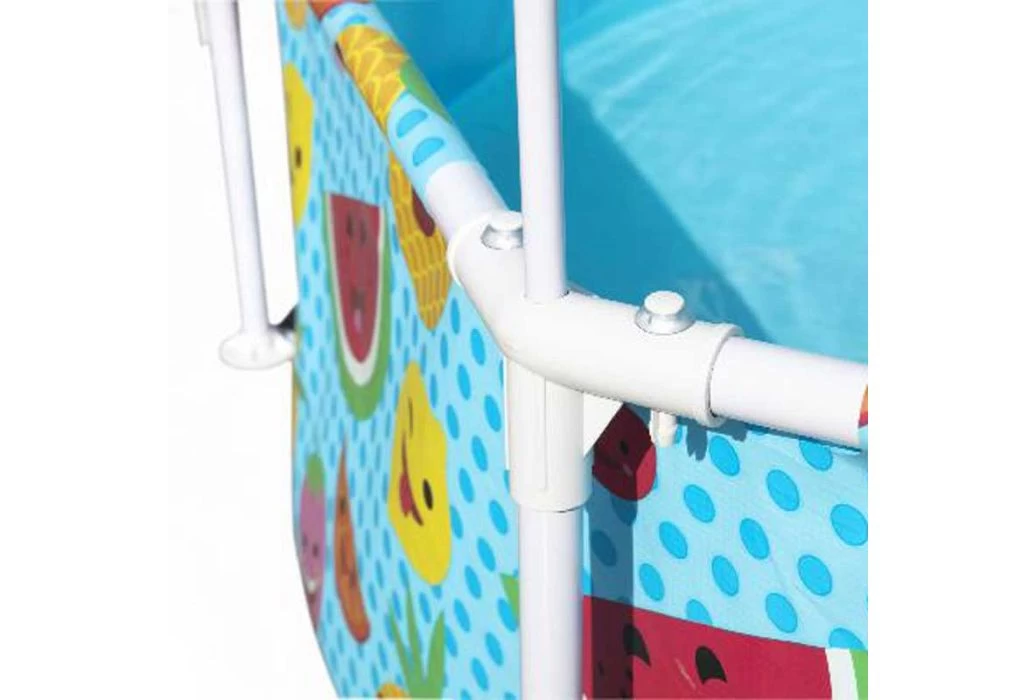 Bestway Steel Pro Zwembad Met Zonnescherm | Ø 244 X 51 Cm - Afbeelding 2