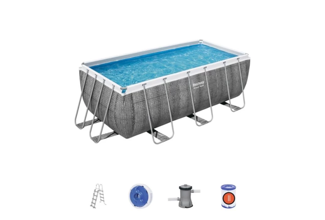 Bestway Power Steel Rotan Zwembad | 412 X 201 X 122 Cm - Afbeelding 2