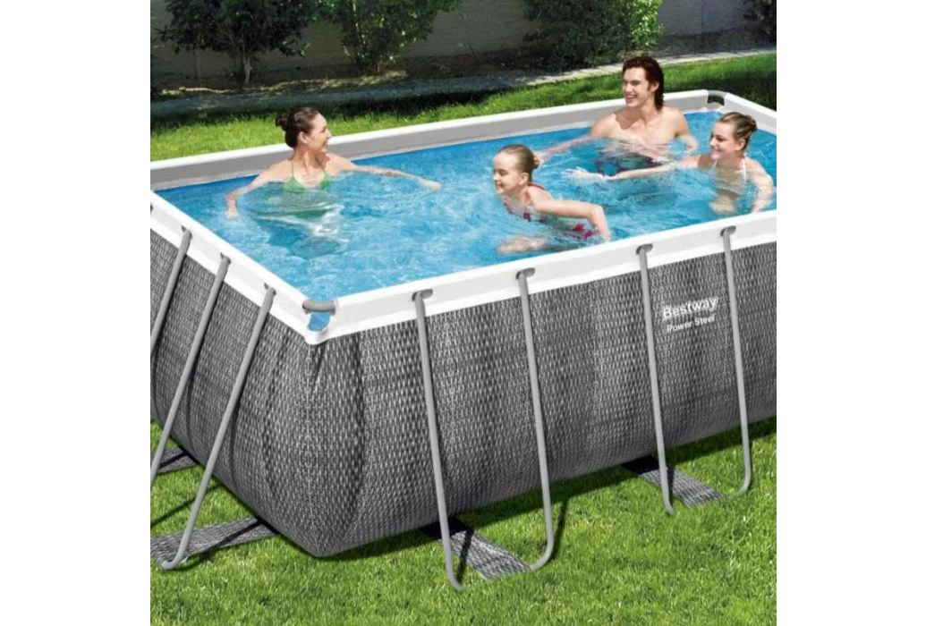 Bestway Power Steel Rotan Zwembad | 412 X 201 X 122 Cm - Afbeelding 3