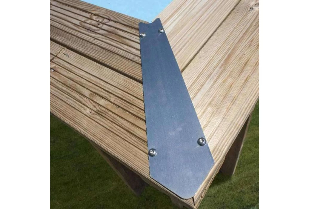 GRE Gré Houten Zwembad Normandië | Ø 400 X 119 Cm - Afbeelding 6