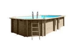 GRE Gré Houten Zwembad Normandië | 620 X 395 X 136 Cm
