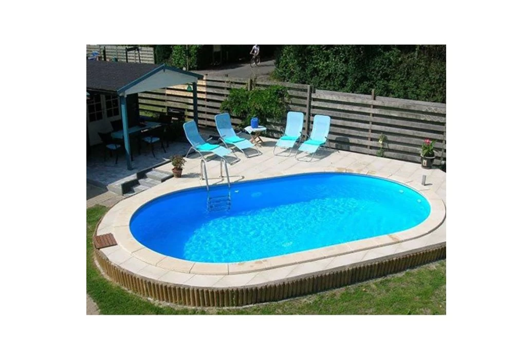 Happy Pool Metalen Zwembad | 586 X 350 X 150cm