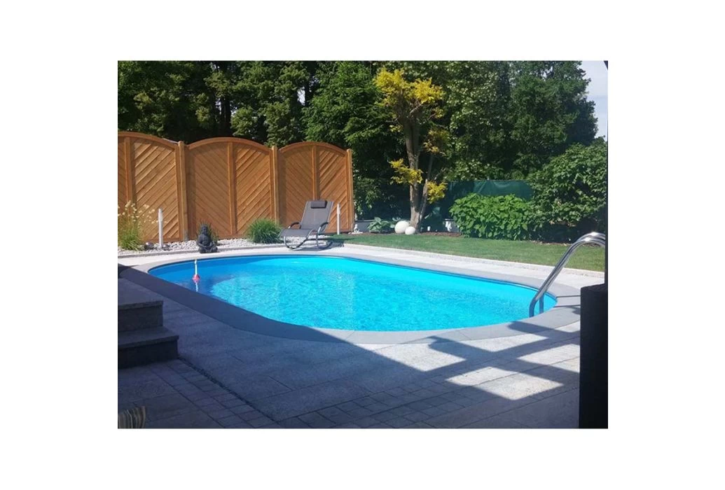 Happy Pool Metalen Zwembad | 586 X 350 X 150cm - Afbeelding 2