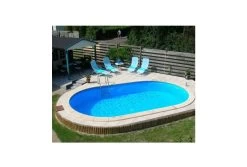 Happy Pool Metalen Zwembad | 1228 X 600 X 150cm