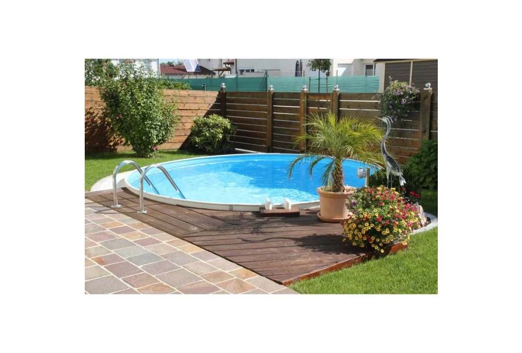 Happy Pool Metalen Zwembad | Ø 350cm X 150cm - Afbeelding 2