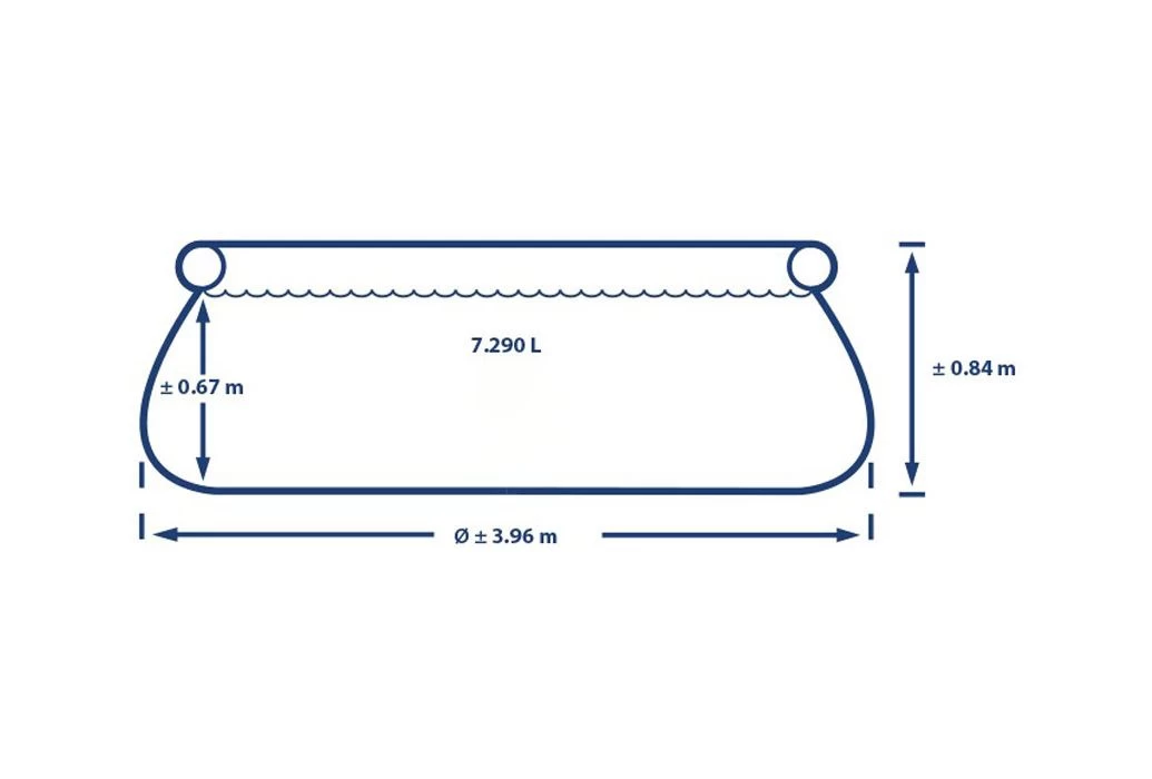 Intex Easy Set Zwembad | 396 X 84cm - Afbeelding 2