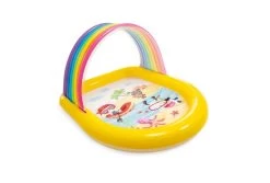 Intex Regenboog Zwembad Met Sproeiers