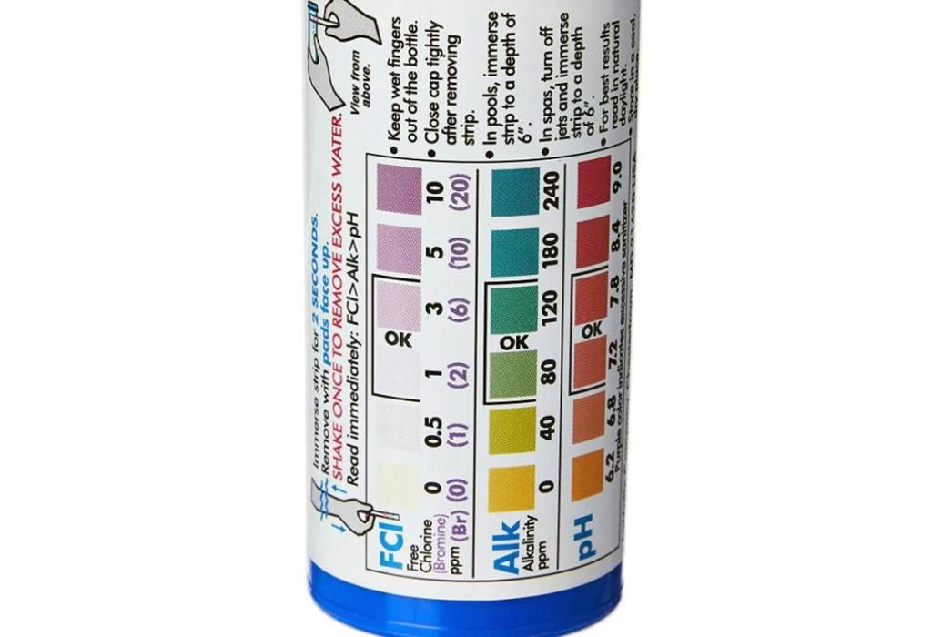 LaMotte Insta-TEST 3 Plus (50 Teststrips Voor Chloor, Alkaliteit En PH) - Afbeelding 3