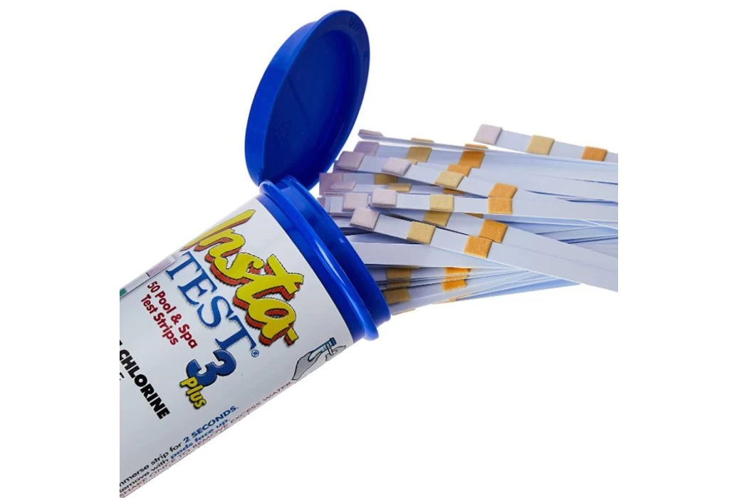 LaMotte Insta-TEST 3 Plus (50 Teststrips Voor Chloor, Alkaliteit En PH) - Afbeelding 2