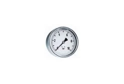 Splash-X Manometer Stalen Kast 63 Mm Achteraansluiting 1/4"