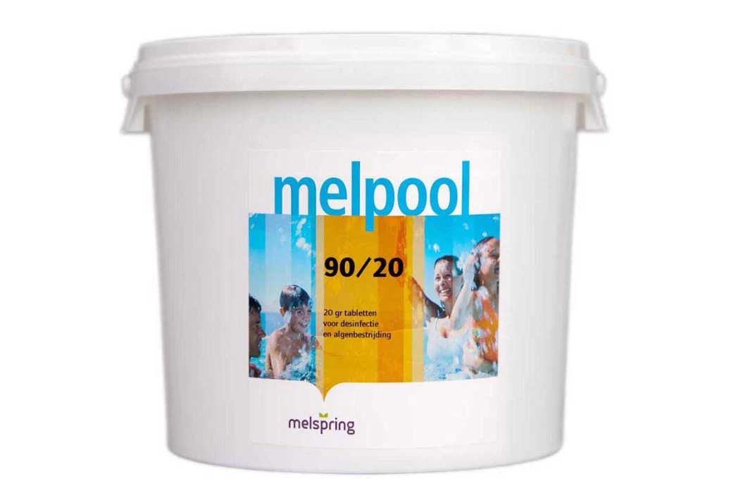 Melpool Chloortabletten 90/20grams 5kg