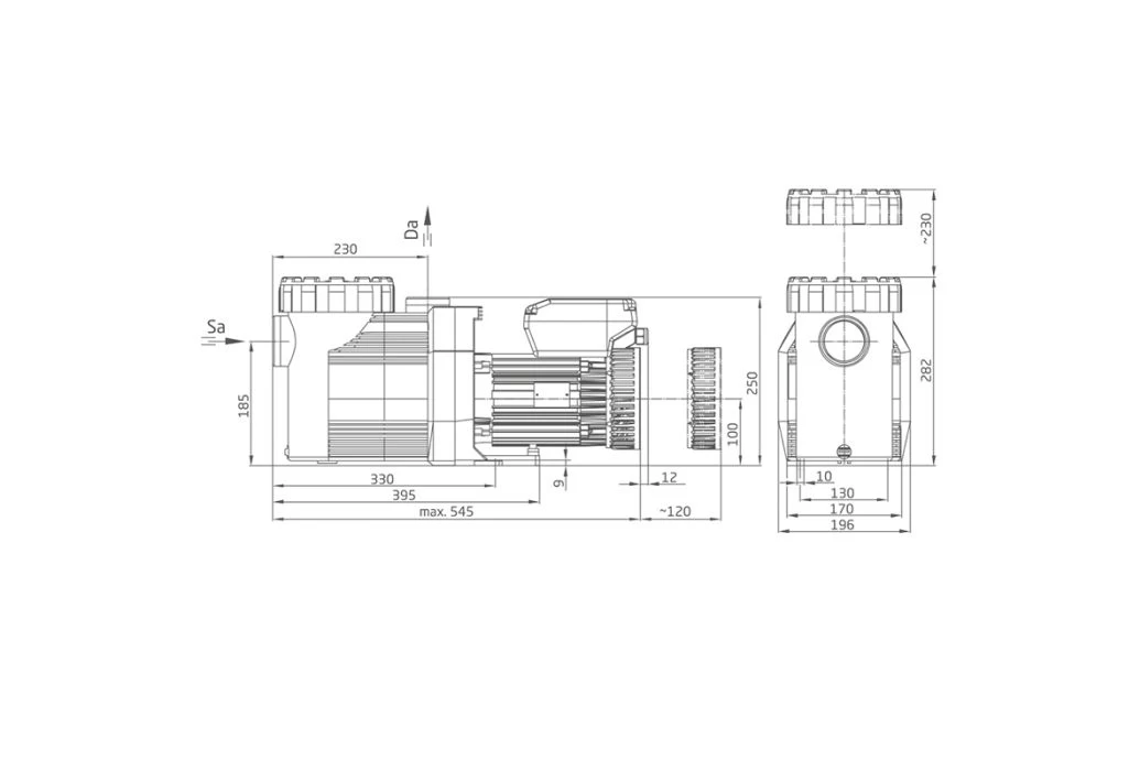 Speck Badu Prime Eco VS Variabele Zwembadpomp | 24 M³/u - Afbeelding 3