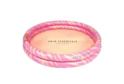 Swim Essentials Baby Zwembad Ø100 Cm | Roze Zebra