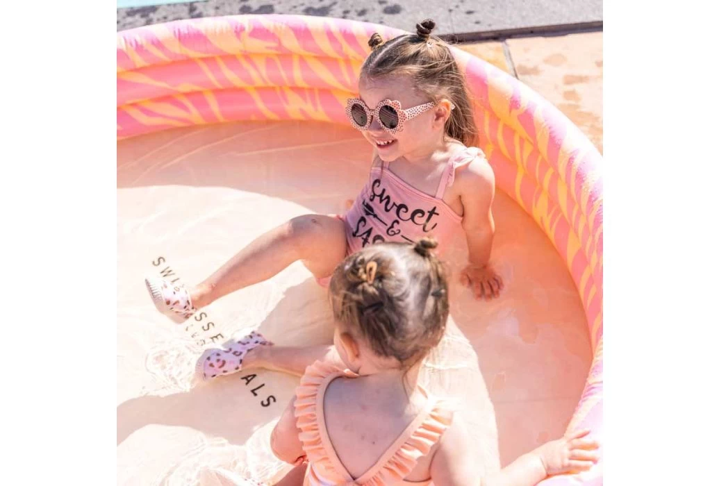 Swim Essentials Zwembad Ø150 Cm | Roze Zebra - Afbeelding 3