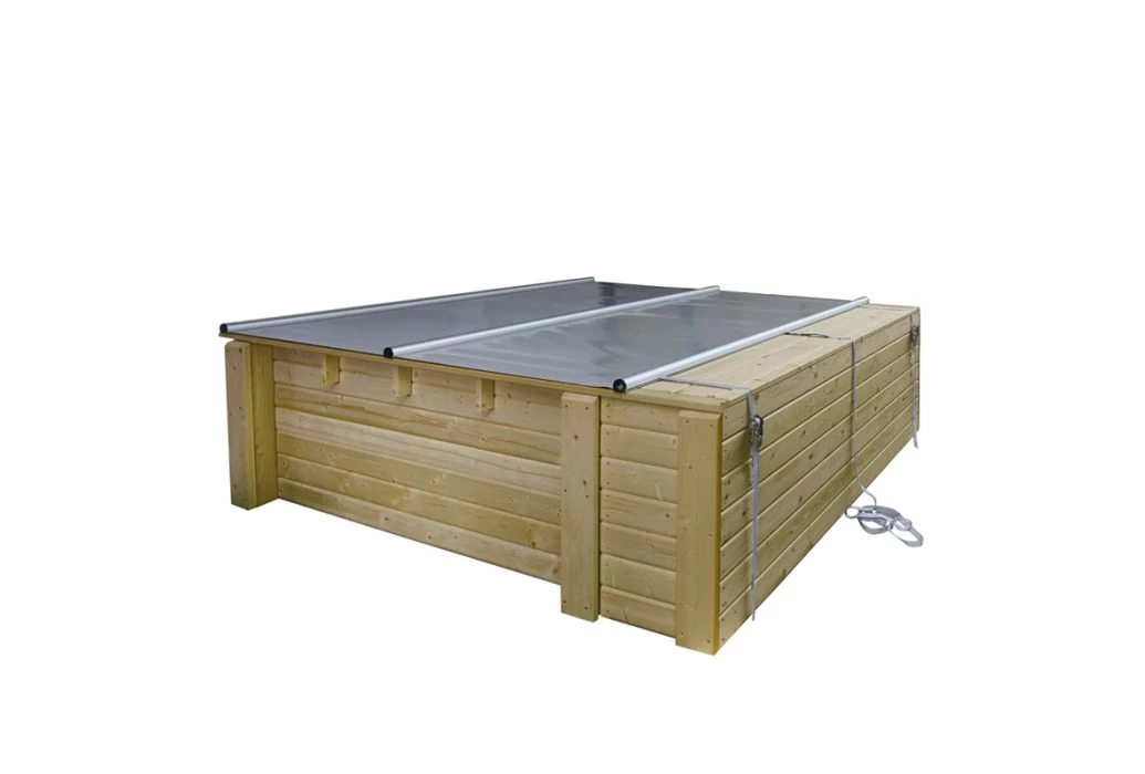 Trend Pool Afdekking Voor Houten Zwembad
