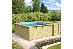 Trend Pool Uitbreiding Voor Techniek Houten Zwembad