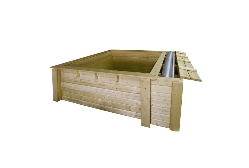 Trend Pool Afdekking Voor Houten Zwembad - Afbeelding 2