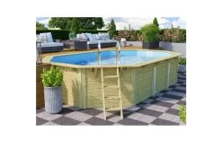 Trend Pool Houten Zwembad | 610 X 400 X 124 Cm
