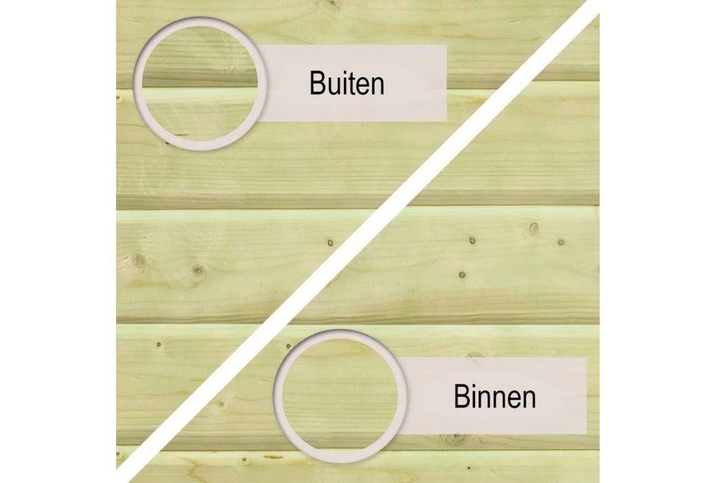 Trend Pool Houten Zwembad | 700 X 400 X 124 Cm - Afbeelding 6