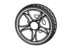 Wiel Voor Poolex Coyote Zwembadrobot